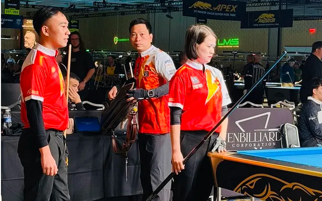 Đội tuyển Việt Nam thắng Hà Lan trong trận khai mạc giải pool 10 bi đồng đội thế giới 2026