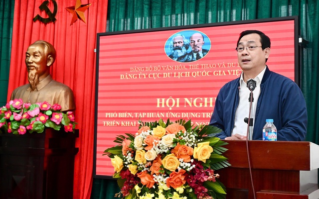 Đảng uỷ Cục Du lịch Quốc gia Việt Nam tổ chức Hội nghị phổ biến, tập huấn ứng dụng trí tuệ nhân tạo triển khai Nghị quyết 57 của Bộ Chính trị