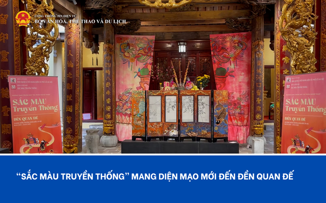 "Sắc màu Truyền thống" mang diện mạo mới đến Đền Quan Đế