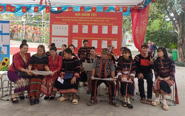 Cộng đồng các dân tộc tại Làng Văn hóa – Du lịch các dân tộc Việt Nam hưởng ứng "Ngày hội non sông"