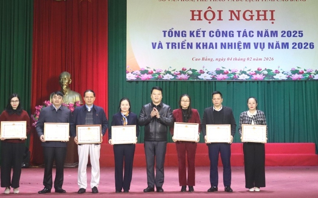 Ngành VHTTDL Cao Bằng đẩy mạnh các phong trào thi đua yêu nước