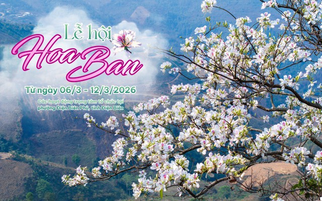 Nhiều hoạt động hấp dẫn tại Lễ hội Hoa Ban năm 2026