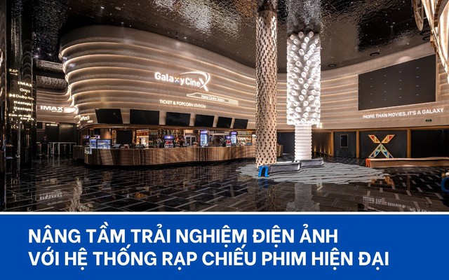 Nâng tầm trải nghiệm điện ảnh với hệ thống rạp chiếu phim hiện đại